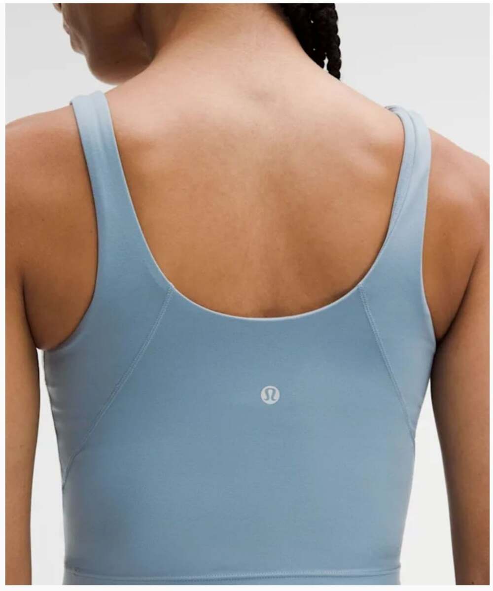 Lululemon Align Tank Steel Blue Sz 10 A//B Cup